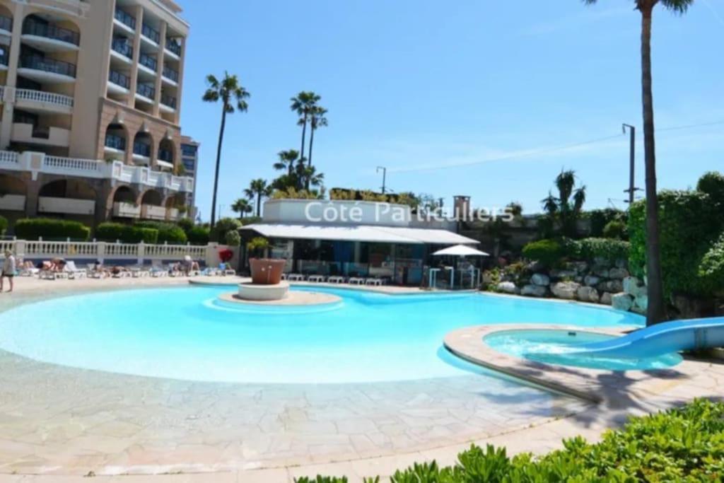 Appartement rdc en résidence avec piscine Cannes Extérieur photo
